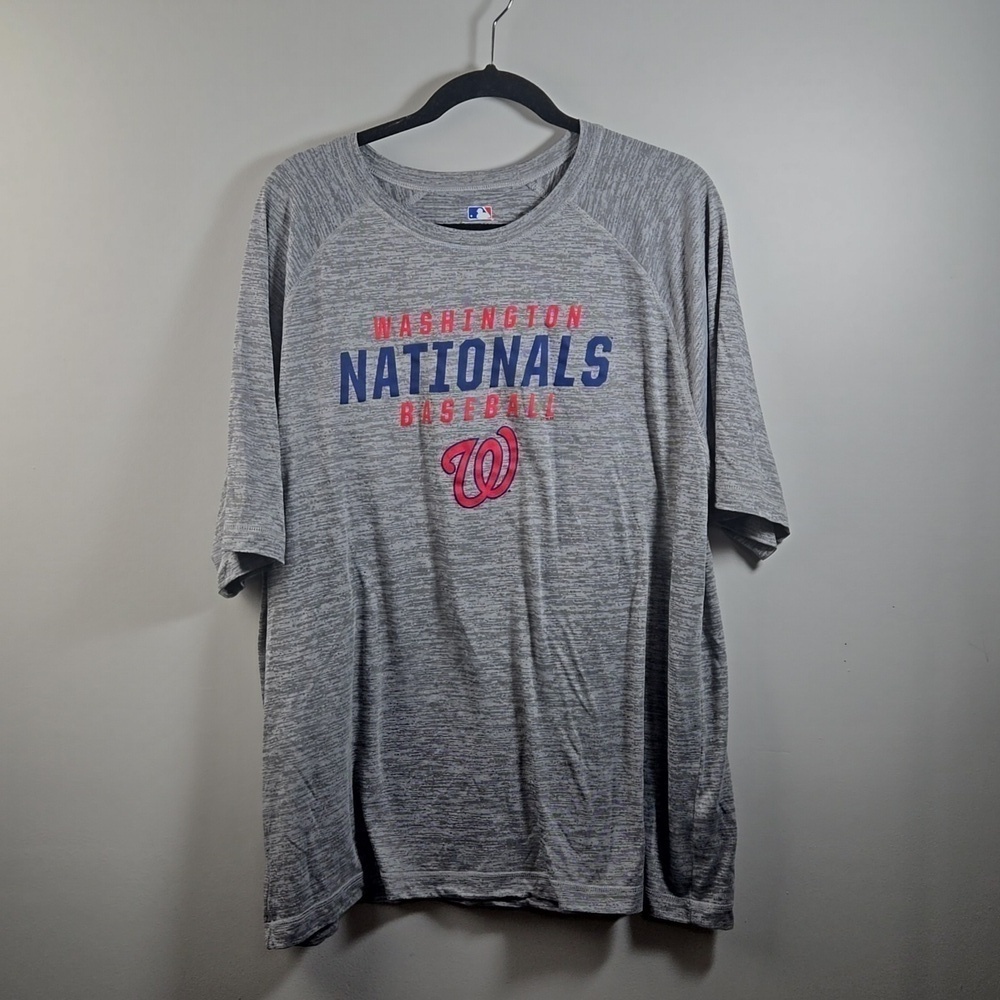 Washington Nationals Baseball Gray Shortsleeve T-shirt